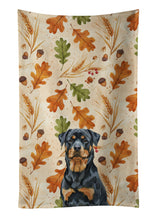 Load image into Gallery viewer, Rottweiler Heirloom Fall Kitchen Towel