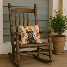 Load image into Gallery viewer, Rottweiler Heirloom Fall Throw Pillow