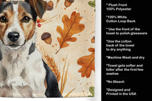 Load image into Gallery viewer, Tricolor Russell Terrier Heirloom Fall Kitchen Towel
