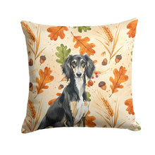 Load image into Gallery viewer, Black and Tan Saluki Heirloom Fall Throw Pillow