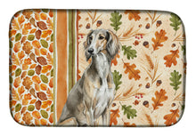 Load image into Gallery viewer, Grizzle Saluki Heirloom Fall Dish Drying Mat