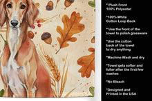 Load image into Gallery viewer, Red Saluki Heirloom Fall Kitchen Towel
