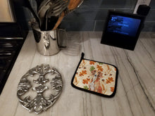 Load image into Gallery viewer, Red Saluki Heirloom Fall Pair of Pot Holders