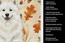 Load image into Gallery viewer, Cream Samoyed Heirloom Fall Kitchen Towel