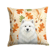 Load image into Gallery viewer, White Samoyed Heirloom Fall Throw Pillow