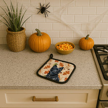 Load image into Gallery viewer, Schipperke Heirloom Fall Pair of Pot Holders
