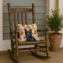 Load image into Gallery viewer, Schipperke Heirloom Fall Throw Pillow