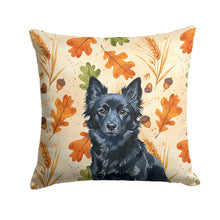 Load image into Gallery viewer, Schipperke Heirloom Fall Throw Pillow