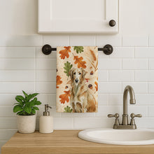 Load image into Gallery viewer, Wheaten Scottish Deerhound Heirloom Fall Kitchen Towel
