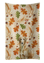 Load image into Gallery viewer, Wheaten Scottish Deerhound Heirloom Fall Kitchen Towel