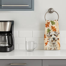 Load image into Gallery viewer, Sealyham Terrier Heirloom Fall Kitchen Towel