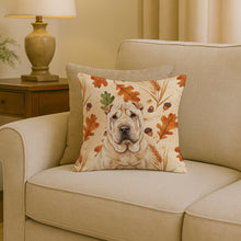 Load image into Gallery viewer, Shar Pei Heirloom Fall Throw Pillow