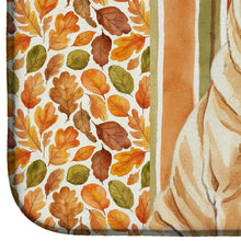Load image into Gallery viewer, Red Shar Pei Heirloom Fall Dish Drying Mat