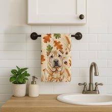 Load image into Gallery viewer, Red Shar Pei Heirloom Fall Kitchen Towel