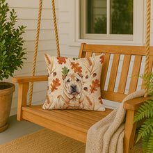 Load image into Gallery viewer, Red Shar Pei Heirloom Fall Throw Pillow