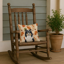 Load image into Gallery viewer, Tricolor Sheltie Heirloom Fall Throw Pillow