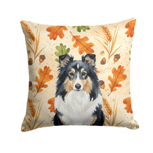 Load image into Gallery viewer, Tricolor Sheltie Heirloom Fall Throw Pillow