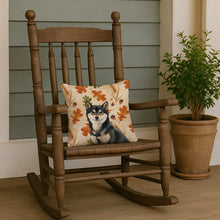 Load image into Gallery viewer, Black and Tan Shiba Inu Heirloom Fall Throw Pillow