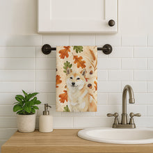 Load image into Gallery viewer, Cream Shiba Inu Heirloom Fall Kitchen Towel