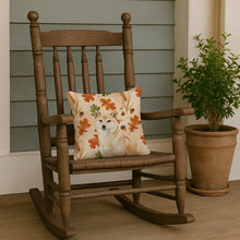 Load image into Gallery viewer, Cream Shiba Inu Heirloom Fall Throw Pillow
