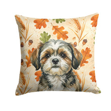 Load image into Gallery viewer, Brindle Shih Tzu Heirloom Fall Throw Pillow