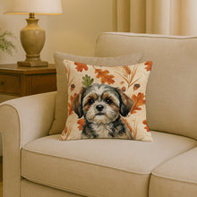 Load image into Gallery viewer, Brindle Shih Tzu Heirloom Fall Throw Pillow