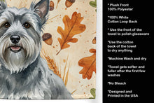 Load image into Gallery viewer, Gray Skye Terrier Heirloom Fall Kitchen Towel