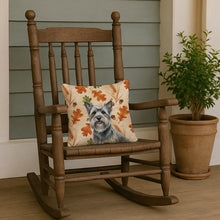 Load image into Gallery viewer, Gray Skye Terrier Heirloom Fall Throw Pillow