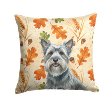 Load image into Gallery viewer, Gray Skye Terrier Heirloom Fall Throw Pillow