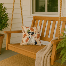 Load image into Gallery viewer, Smooth Fox Terrier Heirloom Fall Throw Pillow