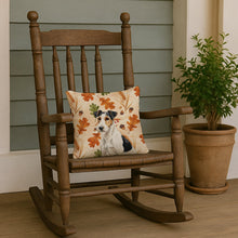Load image into Gallery viewer, Smooth Fox Terrier Heirloom Fall Throw Pillow
