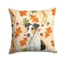 Load image into Gallery viewer, Smooth Fox Terrier Heirloom Fall Throw Pillow