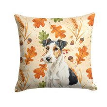 Load image into Gallery viewer, Smooth Fox Terrier Heirloom Fall Throw Pillow