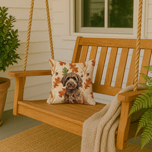 Load image into Gallery viewer, Spanish Water Dog Heirloom Fall Throw Pillow