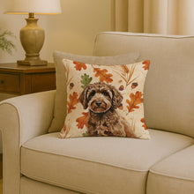 Load image into Gallery viewer, Spanish Water Dog Heirloom Fall Throw Pillow
