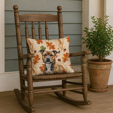 Load image into Gallery viewer, Brindle Staffordshire Bull Terrier Heirloom Fall Throw Pillow