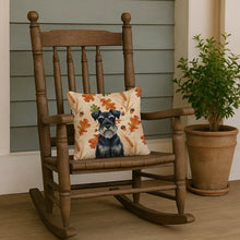 Load image into Gallery viewer, Standard Schnauzer Heirloom Fall Throw Pillow