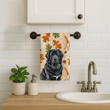 Load image into Gallery viewer, Black Tibetan Mastiff Heirloom Fall Kitchen Towel