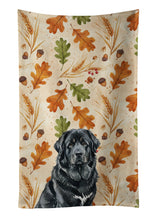 Load image into Gallery viewer, Black Tibetan Mastiff Heirloom Fall Kitchen Towel