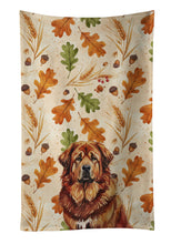 Load image into Gallery viewer, Red Gold Tibetan Mastiff Heirloom Fall Kitchen Towel