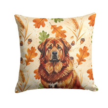 Load image into Gallery viewer, Red Gold Tibetan Mastiff Heirloom Fall Throw Pillow