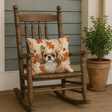 Load image into Gallery viewer, Tibetan Spaniel Heirloom Fall Throw Pillow