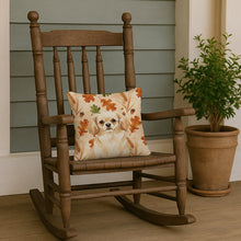 Load image into Gallery viewer, Cream Tibetan Spaniel Heirloom Fall Throw Pillow