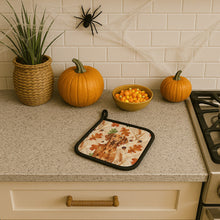 Load image into Gallery viewer, Vizsla Heirloom Fall Pair of Pot Holders