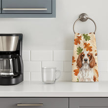Load image into Gallery viewer, Welsh Springer Spaniel Heirloom Fall Kitchen Towel