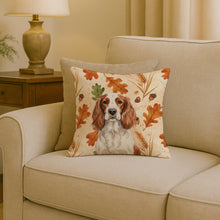 Load image into Gallery viewer, Welsh Springer Spaniel Heirloom Fall Throw Pillow