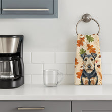 Load image into Gallery viewer, Welsh Terrier Heirloom Fall Kitchen Towel