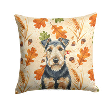 Load image into Gallery viewer, Welsh Terrier Heirloom Fall Throw Pillow
