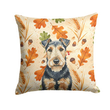 Load image into Gallery viewer, Welsh Terrier Heirloom Fall Throw Pillow