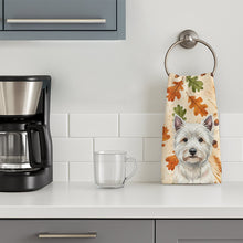 Load image into Gallery viewer, Westie Heirloom Fall Kitchen Towel